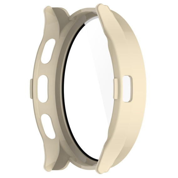 2w1 Etui + Szkło Hartowane do Garmin Venu 3, Beżowe