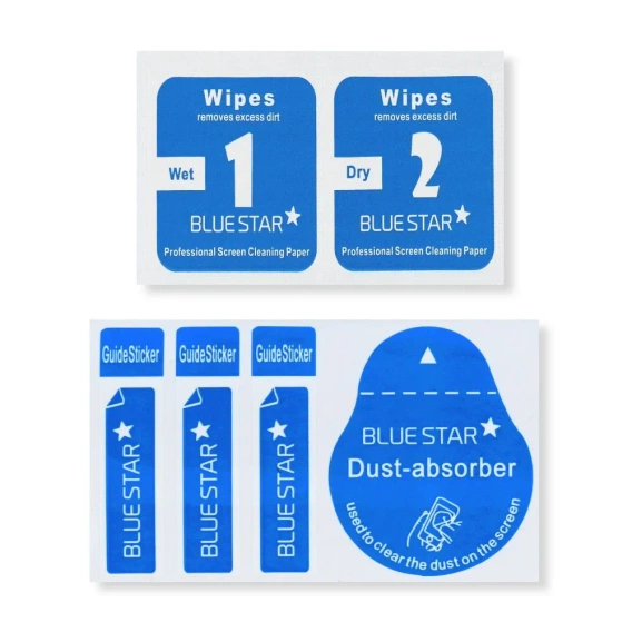 Szkło Hartowane Blue Star 9H do iPhone 16 Plus / 15 Plus