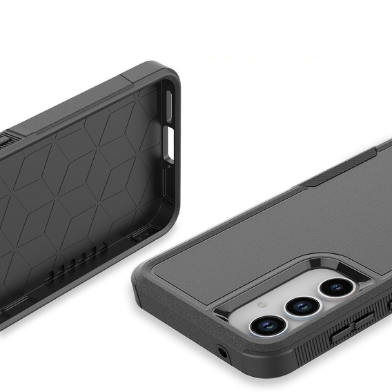 Etui pancerne do Samsung Galaxy A55 5G, Dual Shockproof, czarne