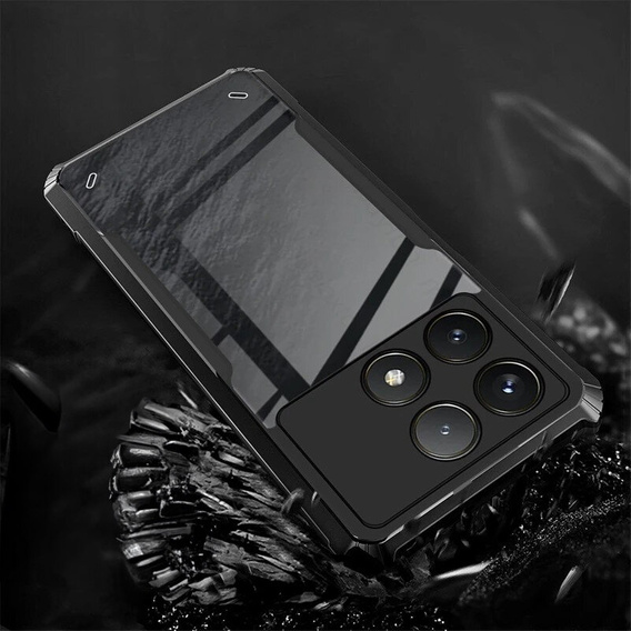 Etui do Xiaomi Poco F6 Pro, AntiDrop Hybrid, czarne