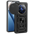 Etui pancerne do Realme 12 Pro 5G / 12 Pro+ 5G, CamShield Slide, czarne