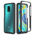 Etui do Xiaomi Redmi Note 9S / 9 Pro, Shockproof, z folią, czarne