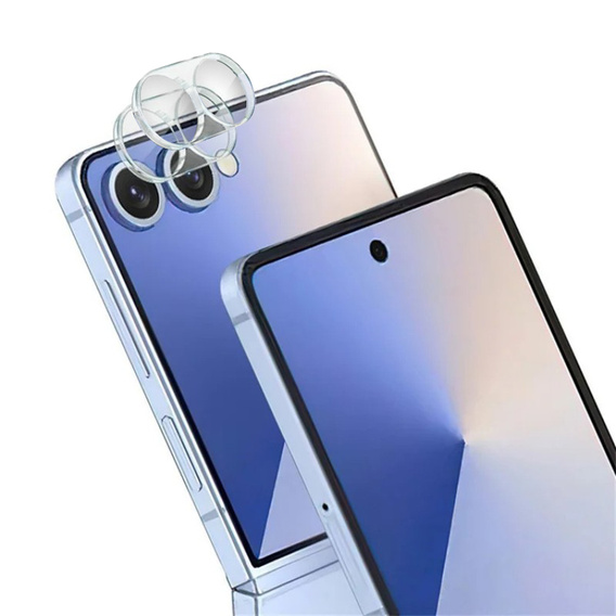 2x Szkło Hartowane ERBORD na aparat do Samsung Galaxy Z Flip7 5G – ochrona aparatu bez kompromisów