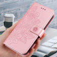 Etui z klapką do Samsung Galaxy A54 5G, Mandala, różowe rose gold