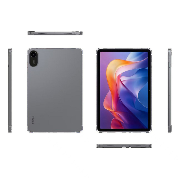 Etui TPU do Xiaomi Redmi Pad 2 – skuteczna ochrona narożników, przezroczyste