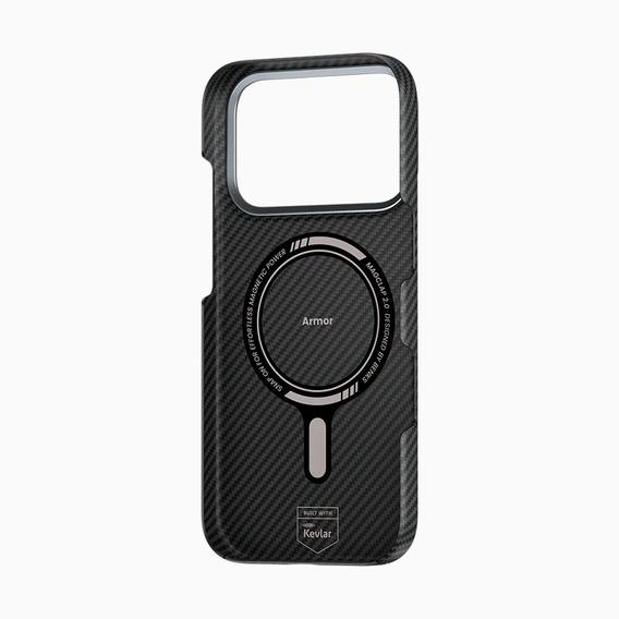 Etui BENKS Kevlar Armor Air Carbon Fiber 600D A070 do MagSafe do iPhone 17 Pro Max