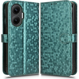 Etui z klapką Wallet Rhombus do Xiaomi Poco F7 5G