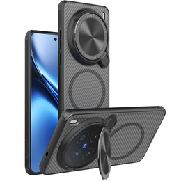 Oryginalne Etui Nillkin CamShield Prop Magnetic do Vivo X200 Pro 5G, z osłoną aparatu - czarne