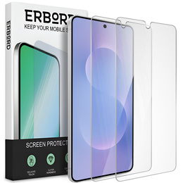 2x Szkło Hartowane ERBORD 9H Hard Glass do Samsung Galaxy S25 Edge – codzienna ochrona w eleganckim wydaniu
