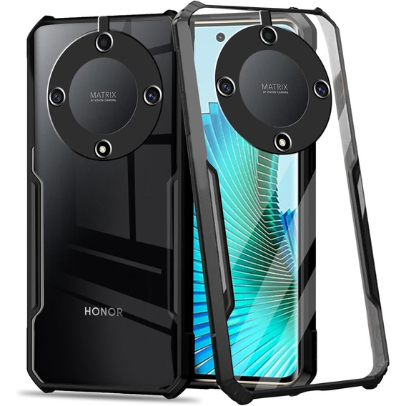 Etui do Honor Magic 6 Lite 5G, AntiDrop Hybrid, czarne