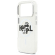 Etui Karl Lagerfeld IML Glitter Karl and Choupette MagSafe do iPhone 17 Pro
