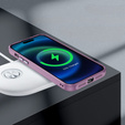 Etui do iPhone 14 Pro Max, ERBORD Impact Guard, do MagSafe, fioletowe