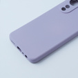 Etui do Oppo A78 4G, Silicone Lite, fioletowe