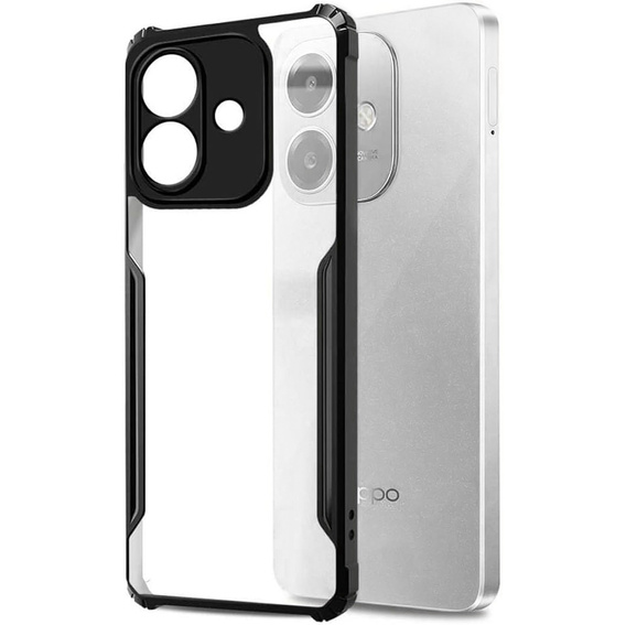 Etui do Oppo A40 / Oppo A40m, AntiDrop Hybrid, czarne