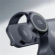 Ładowarka Indukcyjna ERBORD Samsung Trio 3w1 do Smartfona, Galaxy Watch i Galaxy Buds, czarna + ładowarka sieciowa 65W