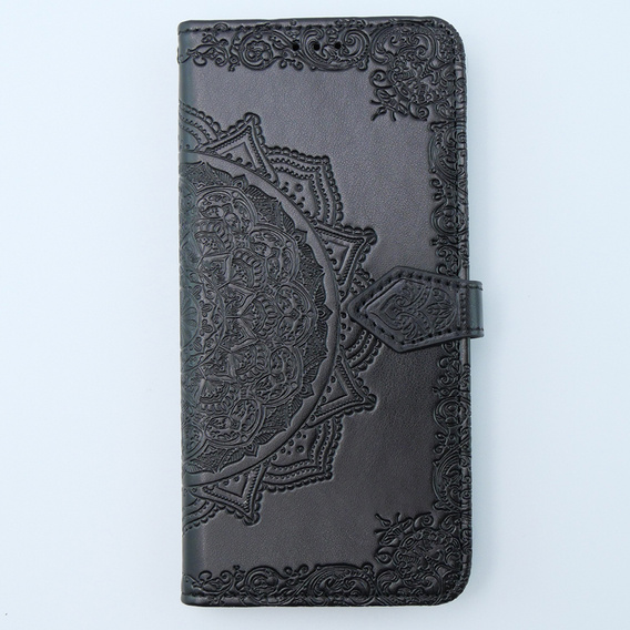 Etui z klapką do Xiaomi 13T / 13T Pro, Mandala, czarne