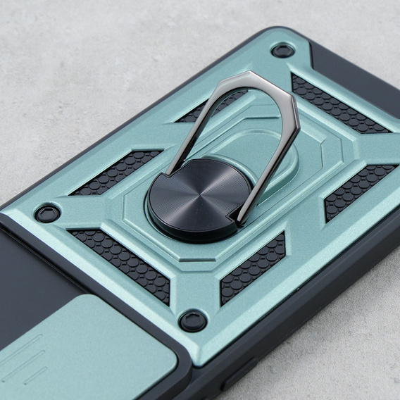 Etui pancerne do Oppo Reno 10 / 10 Pro, CamShield Slide, zielone