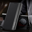 Etui z klapką do Honor Magic 5 Lite, Side Magnetic, czarne