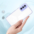 Etui do Samsung Galaxy M34 5G, Fusion Hybrid, przezroczyste / fioletowe