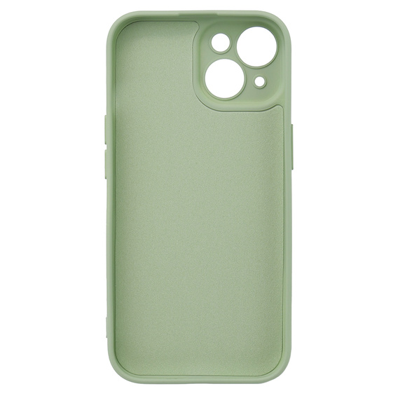 Etui do iPhone 15 Plus, Silicone Lite, zielone
