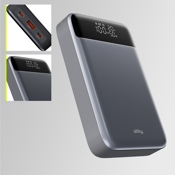 Allity APB‑200 Powerbank do laptopa 130W 19200 mAh