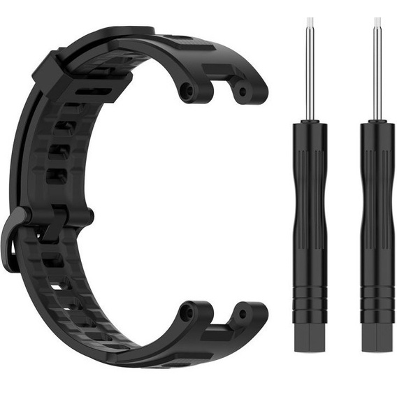 Pasek Silikonowy do Amazfit T-Rex/T-Rex PRO, Czarny