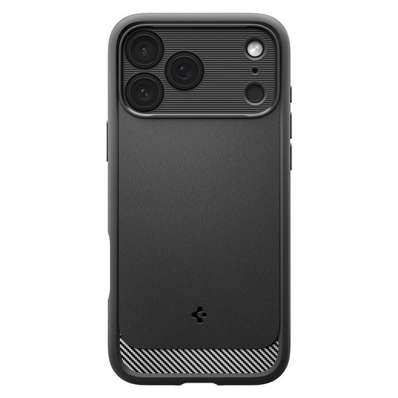 Etui Spigen Rugged Armor MagSafe do iPhone 17 Pro, Matte Black