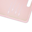 Etui do Samsung Galaxy Tab S10 FE+ Plus, Smartcase z miejscem na rysik, różowe