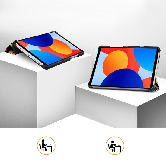 Etui do Xiaomi Redmi Pad SE 8.7", Smartcase, graffiti