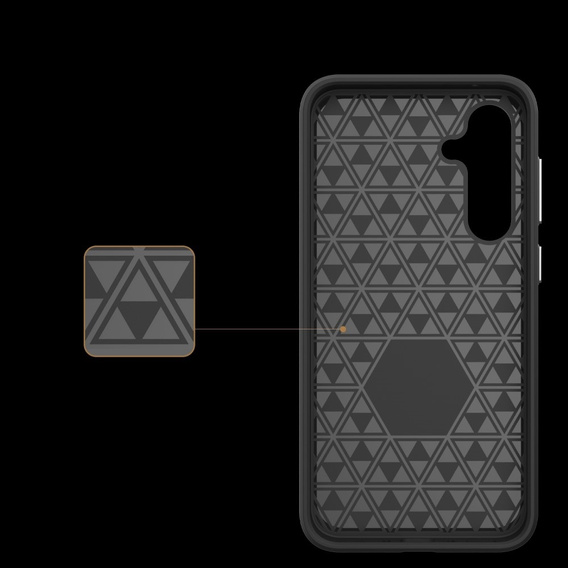 Etui Pancerne do Samsung Galaxy A35 5G, Dual Layer, czarne