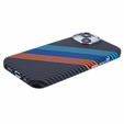 Etui do iPhone 13, Carbon Fiber MagSafe, granatowe