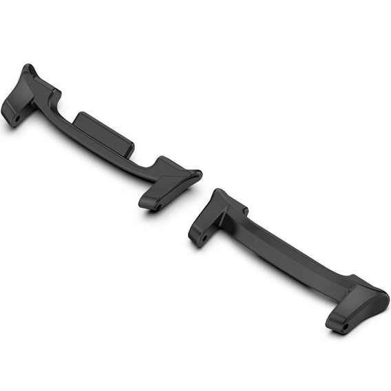 2x Adapter złącze do paska do Samsung Galaxy Watch 8 Classic 46mm, Czarne