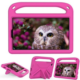 Etui dla dzieci do Samsung Galaxy Tab A7 Lite 8.7 T220 / T225, dziecięce z uchwytem, Różowe