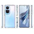 Etui do Oppo Reno 10 / 10 Pro, Fusion Hybrid, przezroczyste