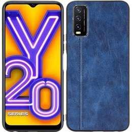ERBORD Etui Leather Case do Vivo Y20/Y20i/Y20s/Y11s - Blue