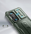 Etui pancerne do Samsung Galaxy S24 FE, Dexnor Full Body (Two Frames), zielone