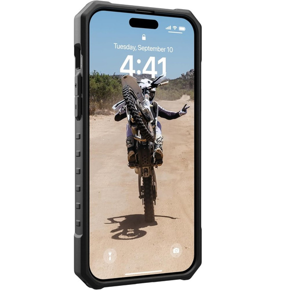 Etui Urban Armor Gear do iPhone 15 Plus, Pathfinder MagSafe, przezroczyste / czarne