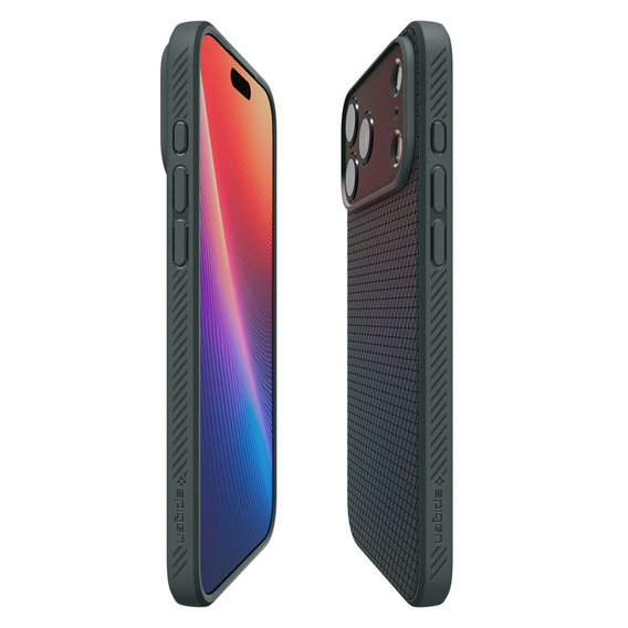 Etui Spigen Liquid Air do iPhone 17 Pro, Abyss Green