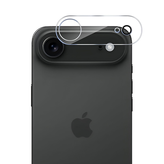 2x Szkło hartowane ERBORD na wyspę aparatów do iPhone Air, przezroczyste