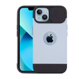 Etui ERBORD MagSafe Cam Slider do iPhone 13 / iPhone 14, niebieskie + Szkło na ekran
