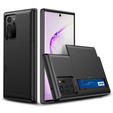 Etui do Samsung Galaxy Note 20 Ultra, Sliding Card Holder, czarne