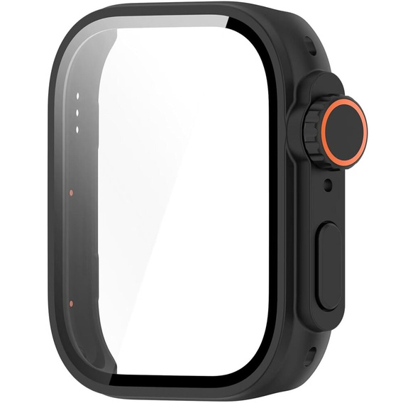 Bransoleta Milanese + 2w1 Etui + Szkło Hartowane do Huawei Watch Fit 3, Czarna