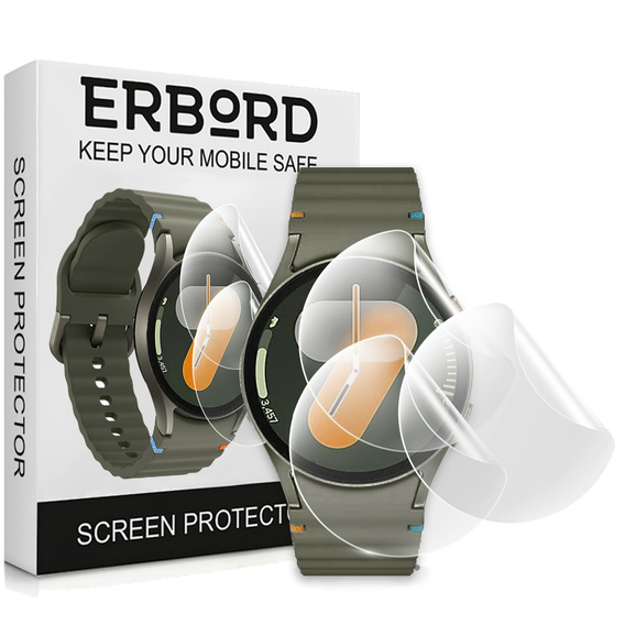 3x Folia Hydrożelowa ERBORD do Samsung Galaxy Watch 7 40mm