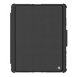 Etui z klawiaturą do iPad Pro 12.9" 2022/2021/2020 (6/5/4 gen.), NILLKIN Bumper Pen Slot, czarne