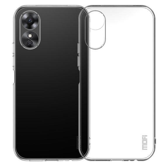 MOFI Etui do Oppo A17, Slim Flexible,Przezroczyste