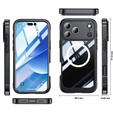 Etui Shockproof ze szkłem do MagSafe do iPhone 17 Pro Max