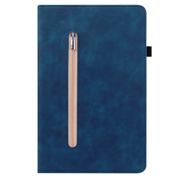Etui do Samsung Galaxy Tab A7 Lite, Wallet Pen Slot, niebieskie