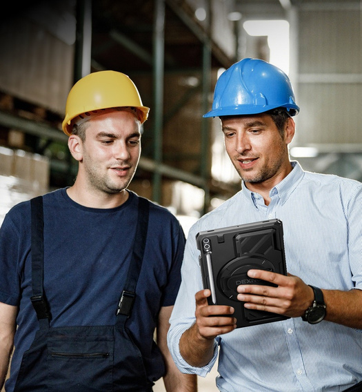 Etui Dexnor 360° z paskiem i uchwytem na rysik do Samsung Galaxy Tab S9+ / S10+