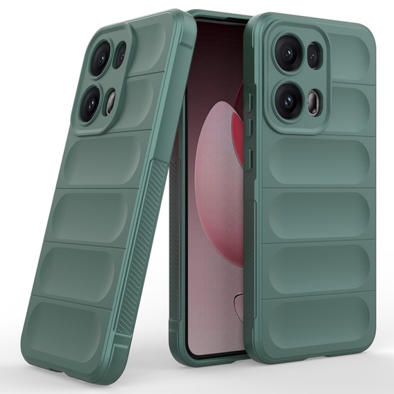 Etui do Oppo Reno 13 Pro, Gaming Shockproof, zielone