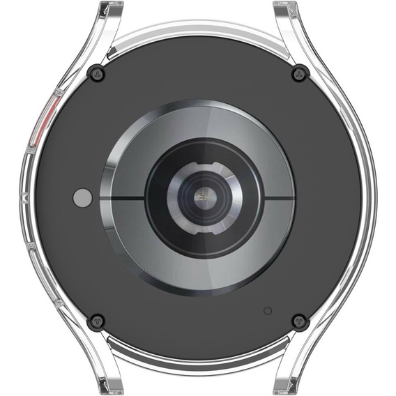 2w1 Etui + Szkło Hartowane do Samsung Galaxy Watch 6 40mm, Przezroczyste